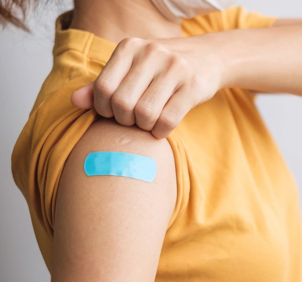 Pharmacy interior showing modern shelves and bright environment